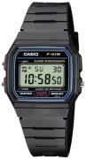 Casio Herrklocka F-91W-1YER Collection LCD/Resinplast 38.2x33.2 mm