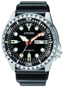 Citizen Herrklocka NH8380-15EE Svart/Gummi Ø46 mm