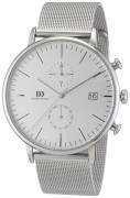 Danish Design Herrklocka IQ62Q975 Sport Silverfärgad/Stål Ø42 mm