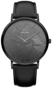 Danish Design Herrklocka IQ53Q1217 Dress Svart/Läder Ø40 mm