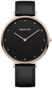 Bering 14839-462 Classic Svart/Läder Ø39 mm