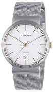 Bering Herrklocka 11036-004 Titanium Vit/Titan Ø37 mm