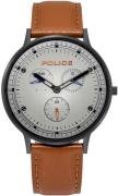 Police Herrklocka PL15968JSB.04 Silverfärgad/Läder Ø42 mm