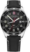 Victorinox Herrklocka 241895 Fieldforce Svart/Läder Ø42 mm