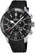 Festina Herrklocka F20515-2 Ceramic Svart/Gummi Ø44 mm