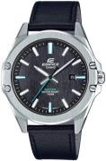 Casio Herrklocka EFR-S107L-1AVUEF Edifice Grå/Läder Ø43 mm