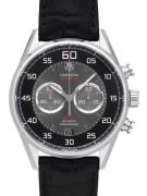 TAG Heuer Herrklocka CAR2B10.FC6235 Carrera Calibre 36 Svart/Läder