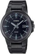 Casio Herrklocka MTP-E173B-1AVEF Collection Svart/Stål Ø41.5 mm