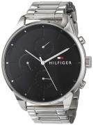 Tommy Hilfiger Herrklocka 1791485 Chase Svart/Stål Ø44 mm