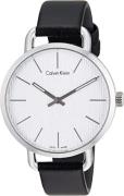 Calvin Klein Damklocka K7B231C6 Dress Silverfärgad/Läder Ø36 mm