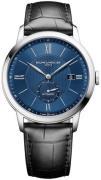 Baume & Mercier Herrklocka MOA10480 Classima Blå/Läder Ø42 mm