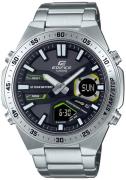 Casio Herrklocka EFV-C110D-1A3VEF Edifice Grå/Stål Ø46.9 mm