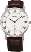 Orient Herrklocka FGW0100HW0 Classic Vit/Läder Ø38 mm