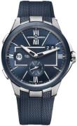 Ulysse Nardin Herrklocka 243-20-3-43 Blast Blå/Gummi Ø42 mm