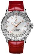 Breitling Damklocka A17395211A1P5 Navitimer Automatic 35