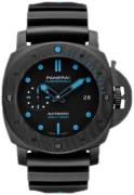 Panerai Herrklocka PAM01616 Submersible Svart/Gummi Ø47 mm