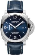 Panerai Herrklocka PAM01313 Luminor Blå/Läder Ø44 mm