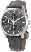 Hamilton Herrklocka H32586881 Jazzmaster Grå/Läder Ø42 mm