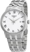 Tissot Herrklocka T129.410.11.013.00 T-Classic Vit/Stål Ø42 mm