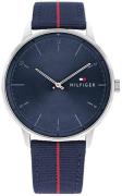 Tommy Hilfiger Herrklocka 1791844 Hendrix Blå/Läder Ø43 mm