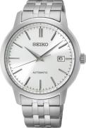 Seiko Herrklocka SRPH85K1 Classic Sharp Edged Vit/Stål Ø41 mm