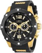 Invicta Herrklocka 30769 I-Force Svart/Gulguldtonat stål Ø50 mm