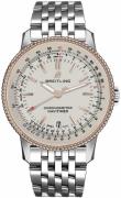 Breitling U17325211G1A1 Navitimer 01 Silverfärgad/Stål Ø38 mm