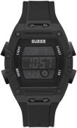 Guess Herrklocka GW0340G4 Phoenix LCD/Gummi