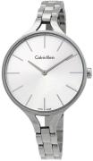 Calvin Klein Damklocka K7E23146 Silverfärgad/Stål Ø36 mm