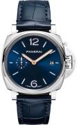 Panerai PAM01274 Luminor Due Blå/Läder Ø42 mm