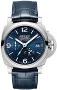 Panerai Herrklocka PAM01361 Luminor Blå/Läder Ø44 mm