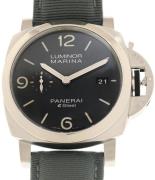 Panerai Herrklocka PAM01358 Luminor Grå/Textil Ø44 mm