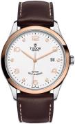 Tudor 1926 M91651-0012 Vit/Läder Ø41 mm