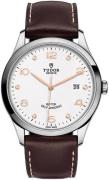 Tudor 1926 Herrklocka M91650-0014 Vit/Läder Ø41 mm