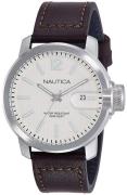 Nautica Herrklocka NAPSYD003 Sydney Beige/Läder Ø43.5 mm