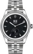 Tudor Herrklocka M57100-0004 Glamour Double Date Svart/Stål Ø42 mm