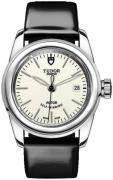 Tudor Damklocka M51000-0029 Glamour Date Vit/Läder Ø26 mm