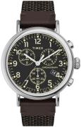 Timex Herrklocka TW2U89300 Standard Svart/Läder Ø41 mm