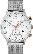 Timex Herrklocka TW2T36700 Classic Vit/Stål Ø40 mm