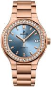 Hublot Damklocka 568.OX.891L.OX.1204 Classic Fusion Blå/18 karat