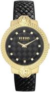 Versus by Versace Damklocka VSPLK1220 Mouffetard Svart/Läder Ø38 mm