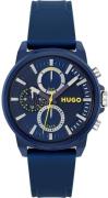 Hugo Boss Herrklocka 1530257 Relax Blå/Plast Ø44 mm