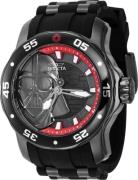 Invicta Herrklocka 40358 Star Wars Svart/Plast Ø48 mm