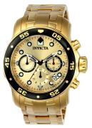 Invicta Herrklocka ILE0072A Pro Diver Gulguldstonad/Gulguldtonat