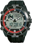 Lorus Herrklocka R2B05AX9 Sports Svart/Plast Ø46 mm