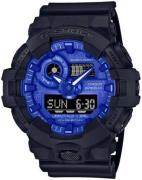 Casio Herrklocka GA-700BP-1AER G-Shock Blå/Resinplast Ø53.4 mm