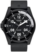 Nixon Herrklocka A960001-00 Svart/Gummi Ø45 mm