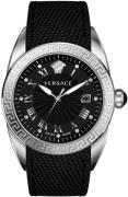 Versace Herrklocka VFE030013 V Sport II Svart/Läder Ø42 mm