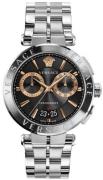 Versace Herrklocka VE1D01019 Aion Chrono Svart/Stål Ø45 mm