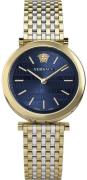 Versace Damklocka VELS01319 V Twist Blå/Stål Ø36 mm